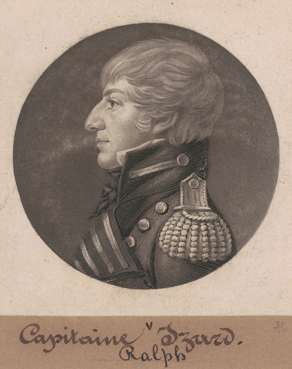 Ralph Izard II od Charles B. J. Févret de Saint Mémin