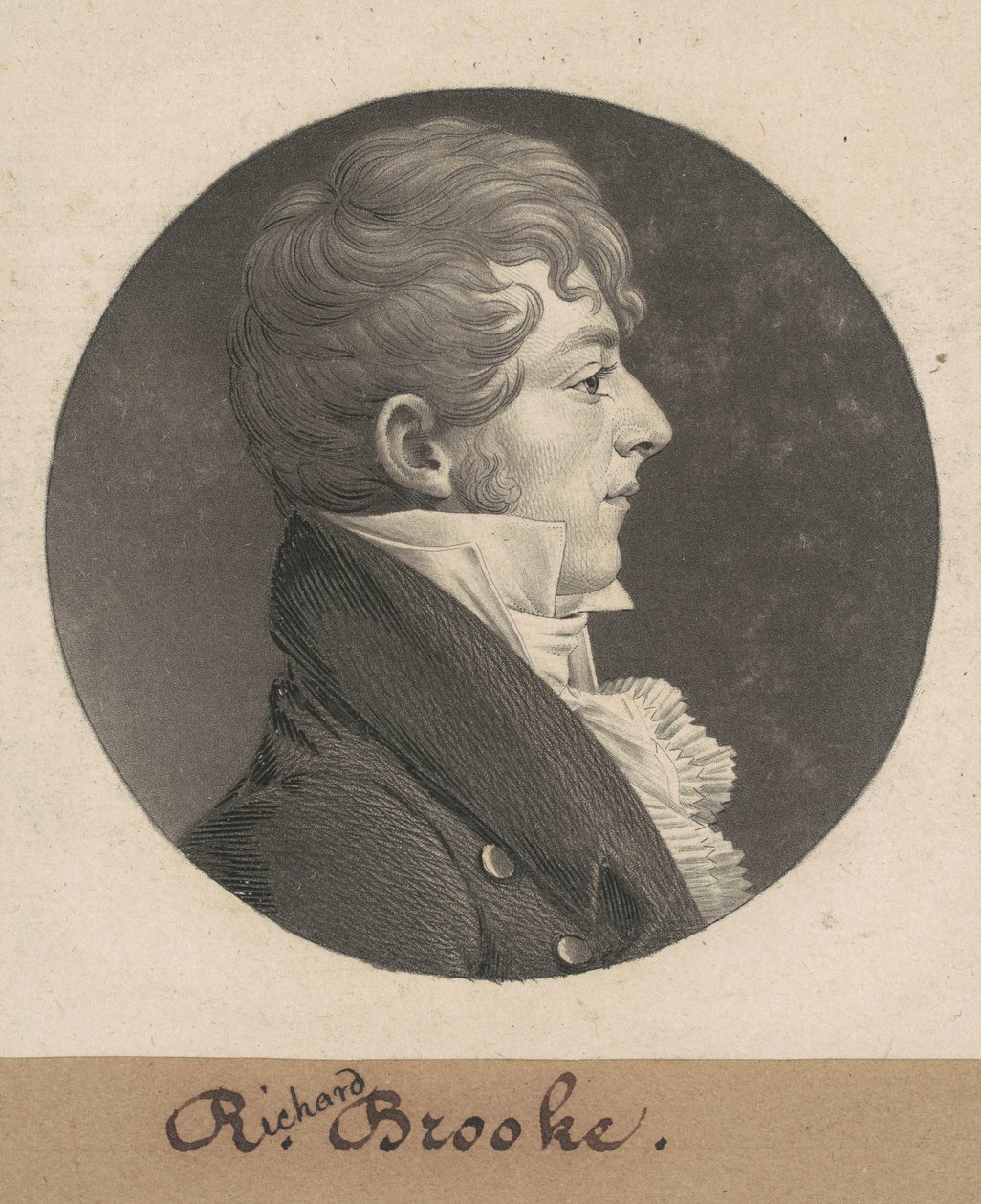 Richard Brooke od Charles B. J. Févret de Saint Mémin