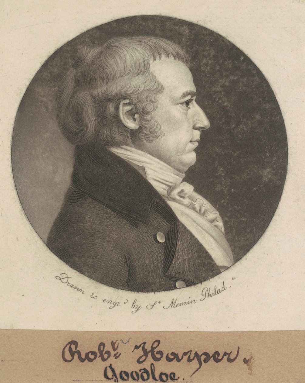 Robert Goodloe Harper od Charles B. J. Févret de Saint Mémin