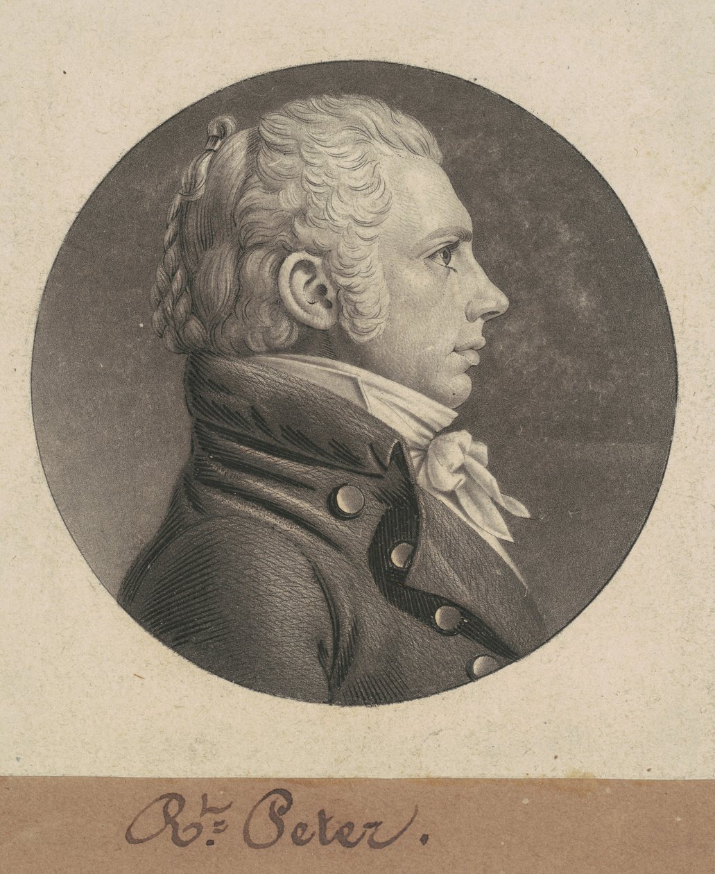 Robert Peter, Jr. od Charles B. J. Févret de Saint Mémin