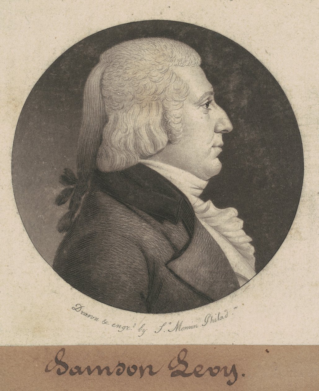 Samson Levy, Jr. od Charles B. J. Févret de Saint Mémin
