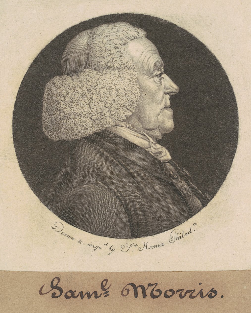 Samuel Morris od Charles B. J. Févret de Saint Mémin
