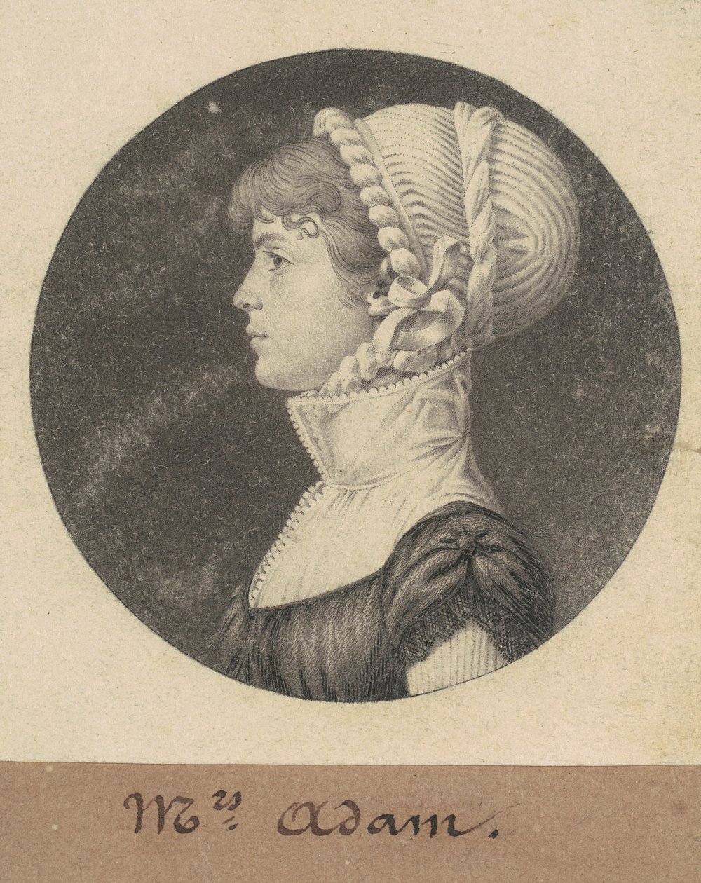 Sarah Eve Adamsová od Charles B. J. Févret de Saint Mémin