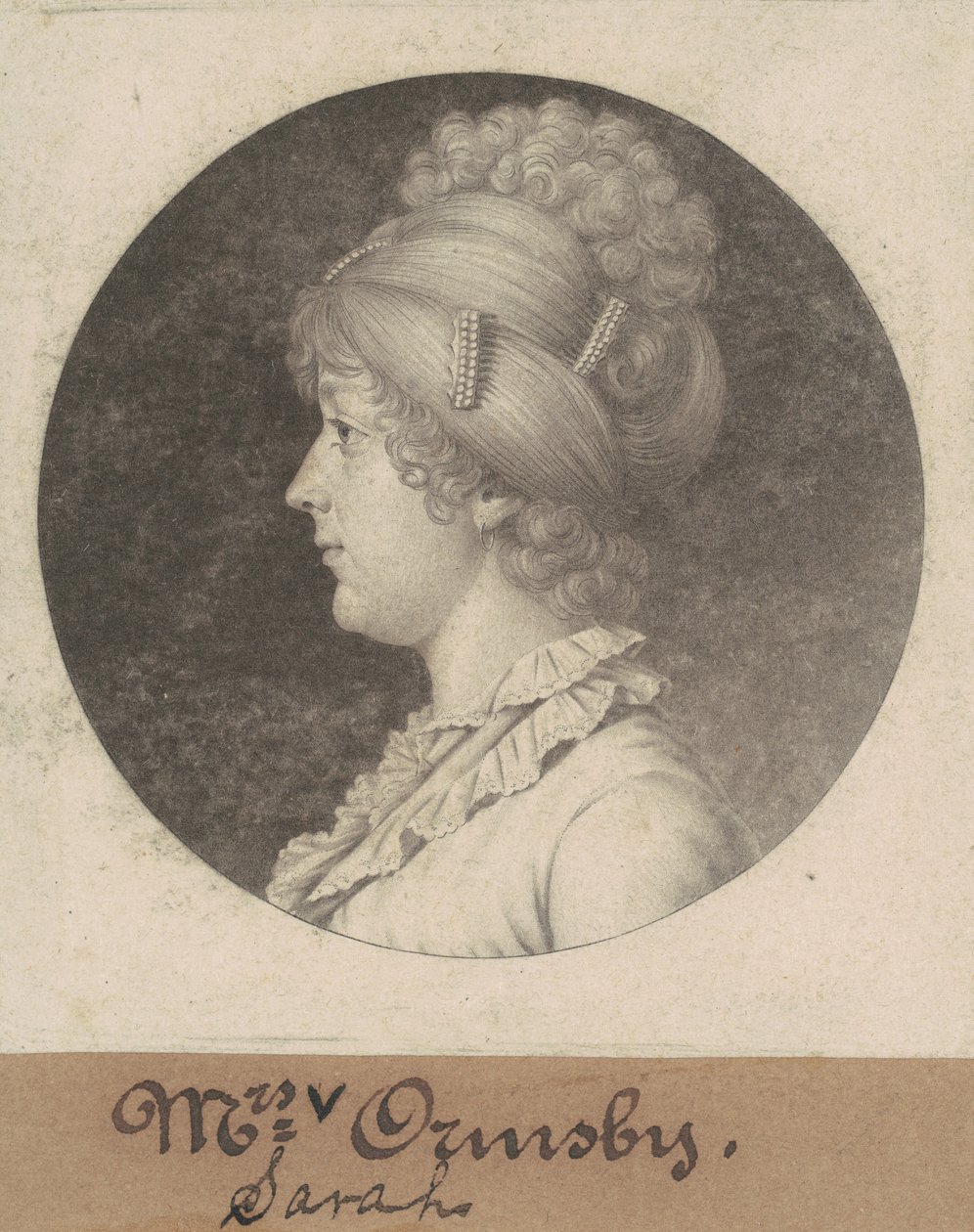 Sarah Mahon Ormsby od Charles B. J. Févret de Saint Mémin