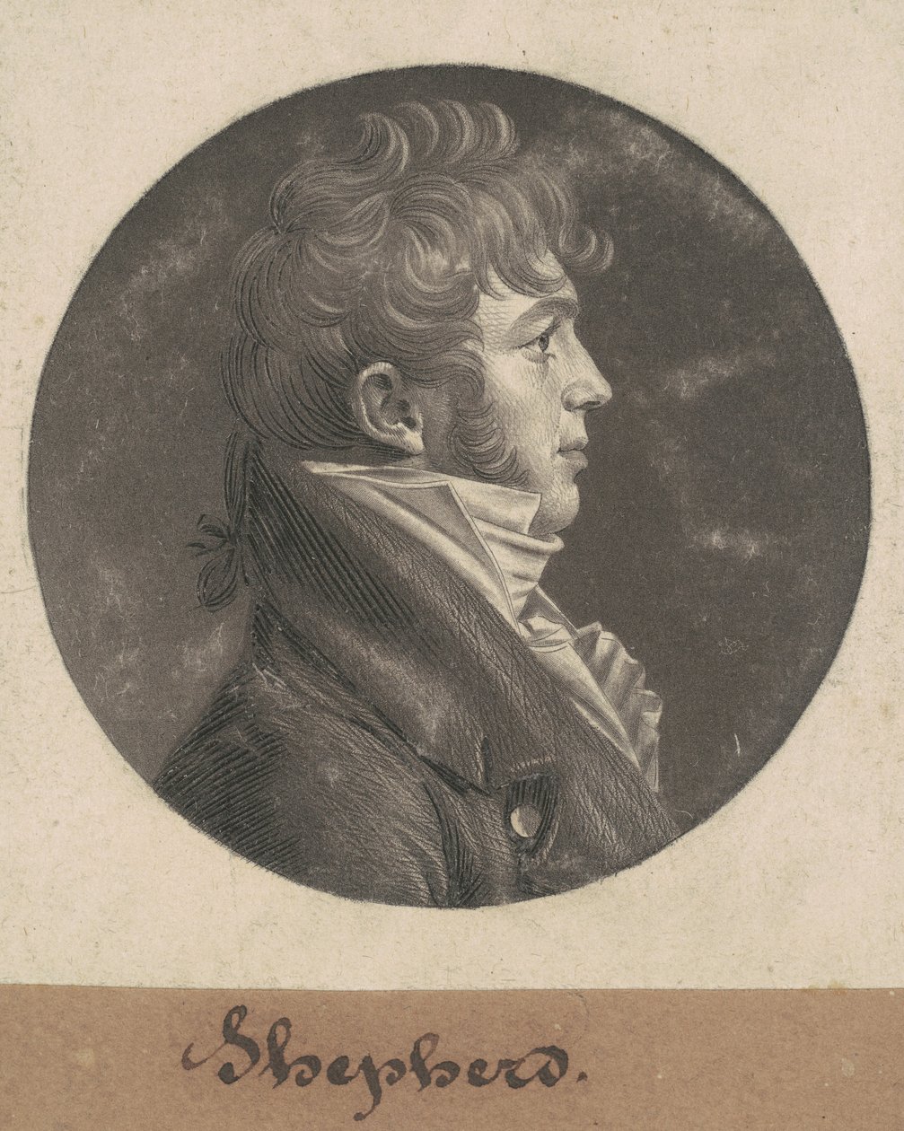 Pastýř od Charles B. J. Févret de Saint Mémin