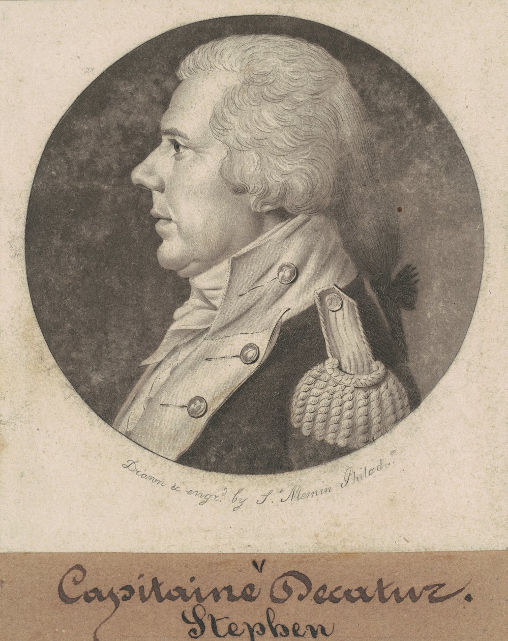 Stephen Decatur, Sr. od Charles B. J. Févret de Saint Mémin