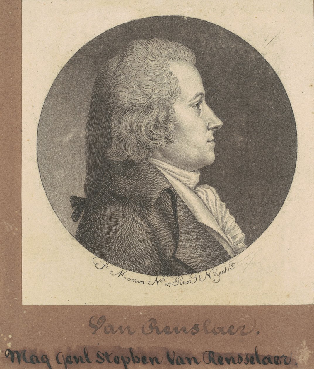 Stephen Van Rensselaer od Charles B. J. Févret de Saint Mémin
