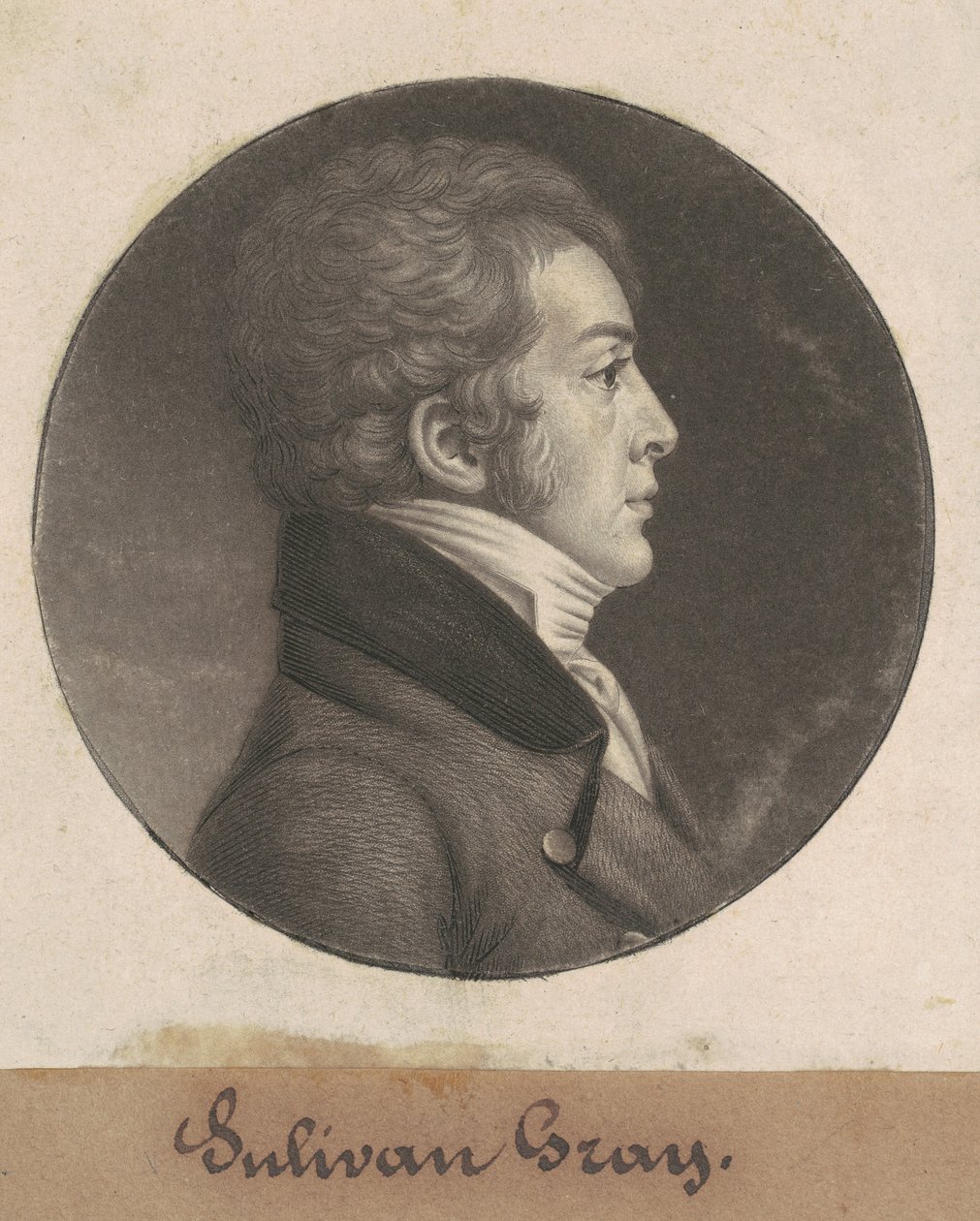 sullivanově šedá od Charles B. J. Févret de Saint Mémin