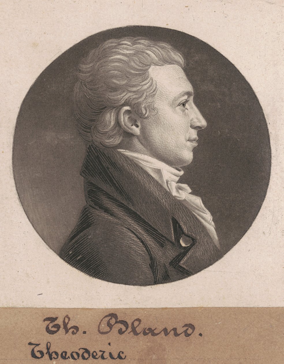 Theodorick Bland od Charles B. J. Févret de Saint Mémin