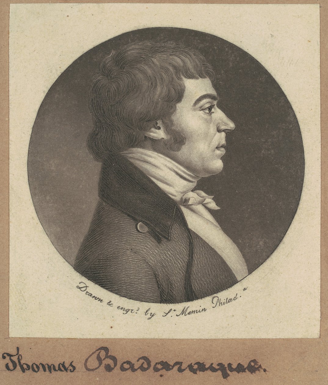 Thomas Badarke od Charles B. J. Févret de Saint Mémin