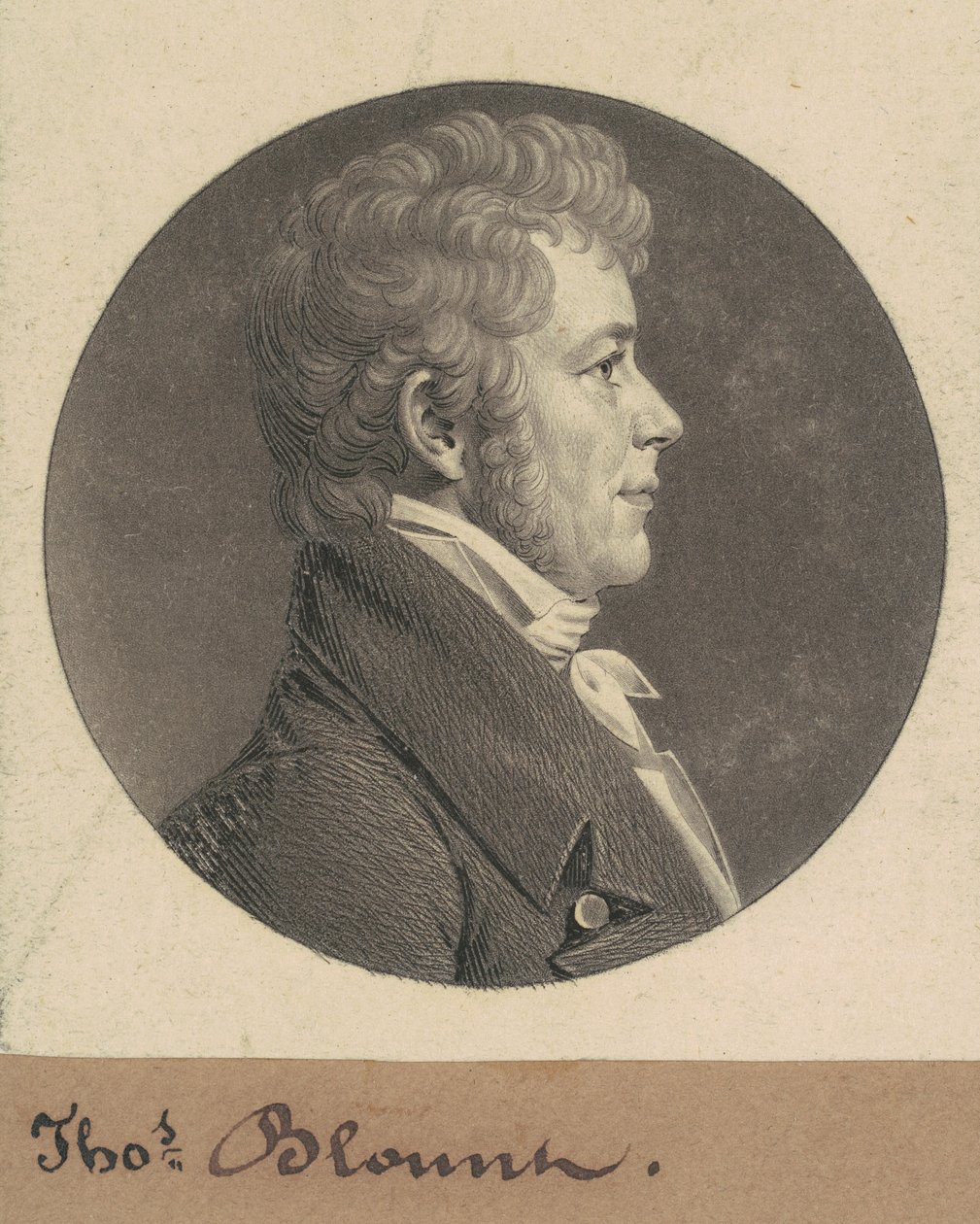 Thomas Blount od Charles B. J. Févret de Saint Mémin