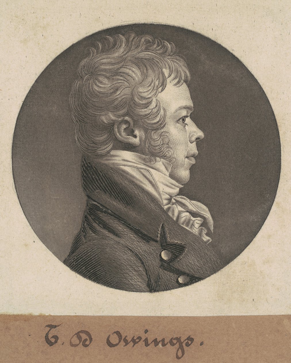 Thomas Deye Owings od Charles B. J. Févret de Saint Mémin