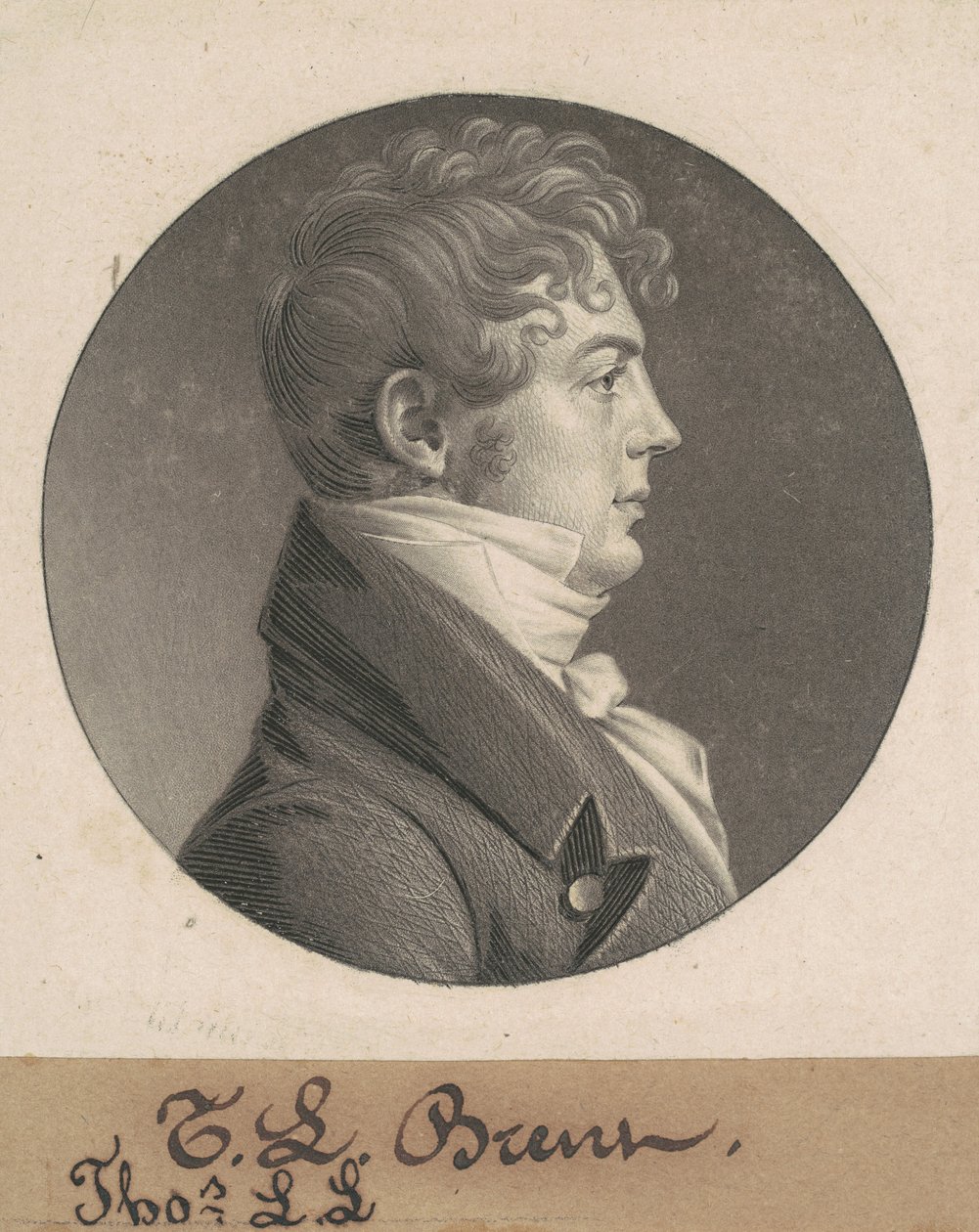 Thomas Ludwell Lee Brant od Charles B. J. Févret de Saint Mémin
