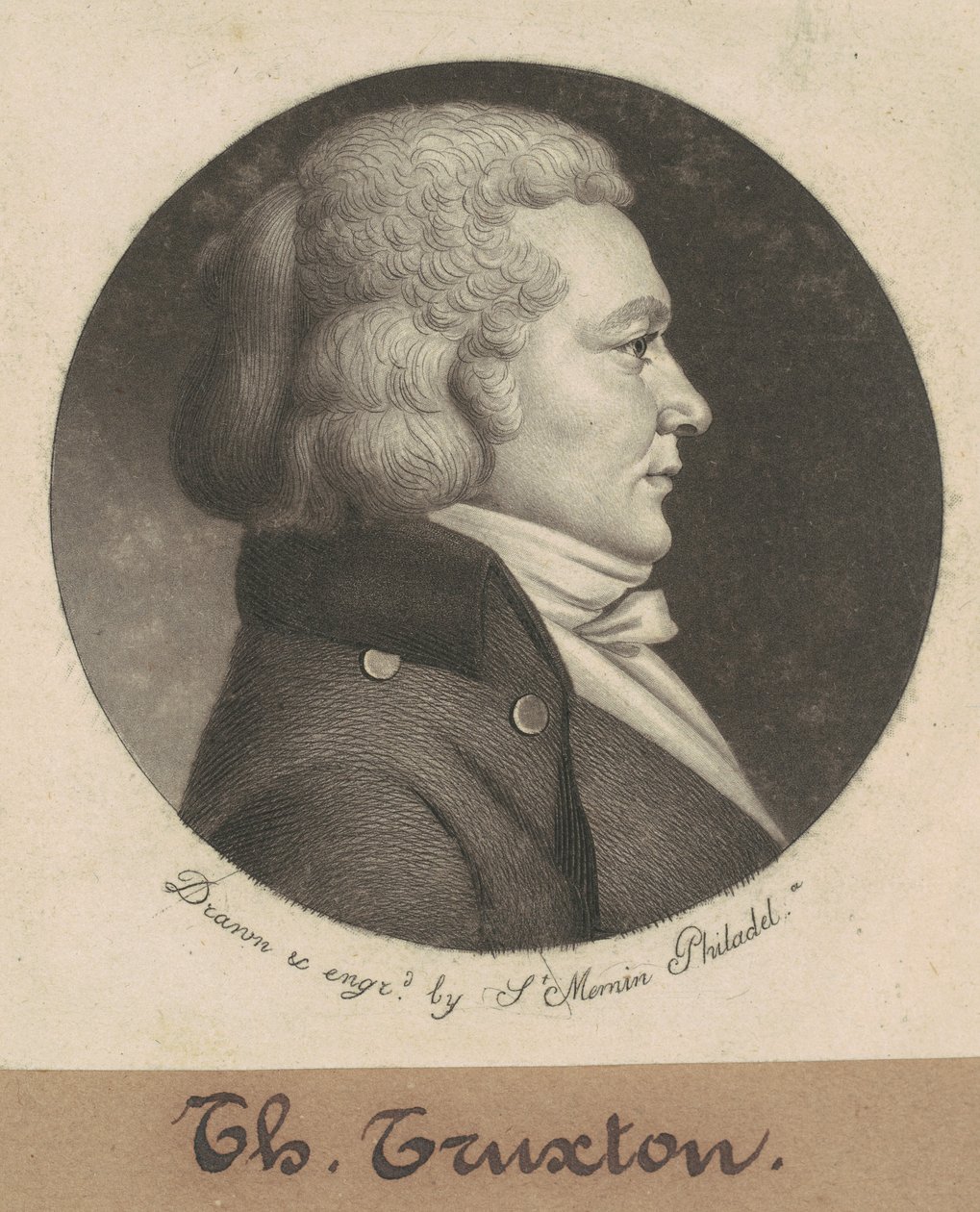 Thomas Truxtun od Charles B. J. Févret de Saint Mémin