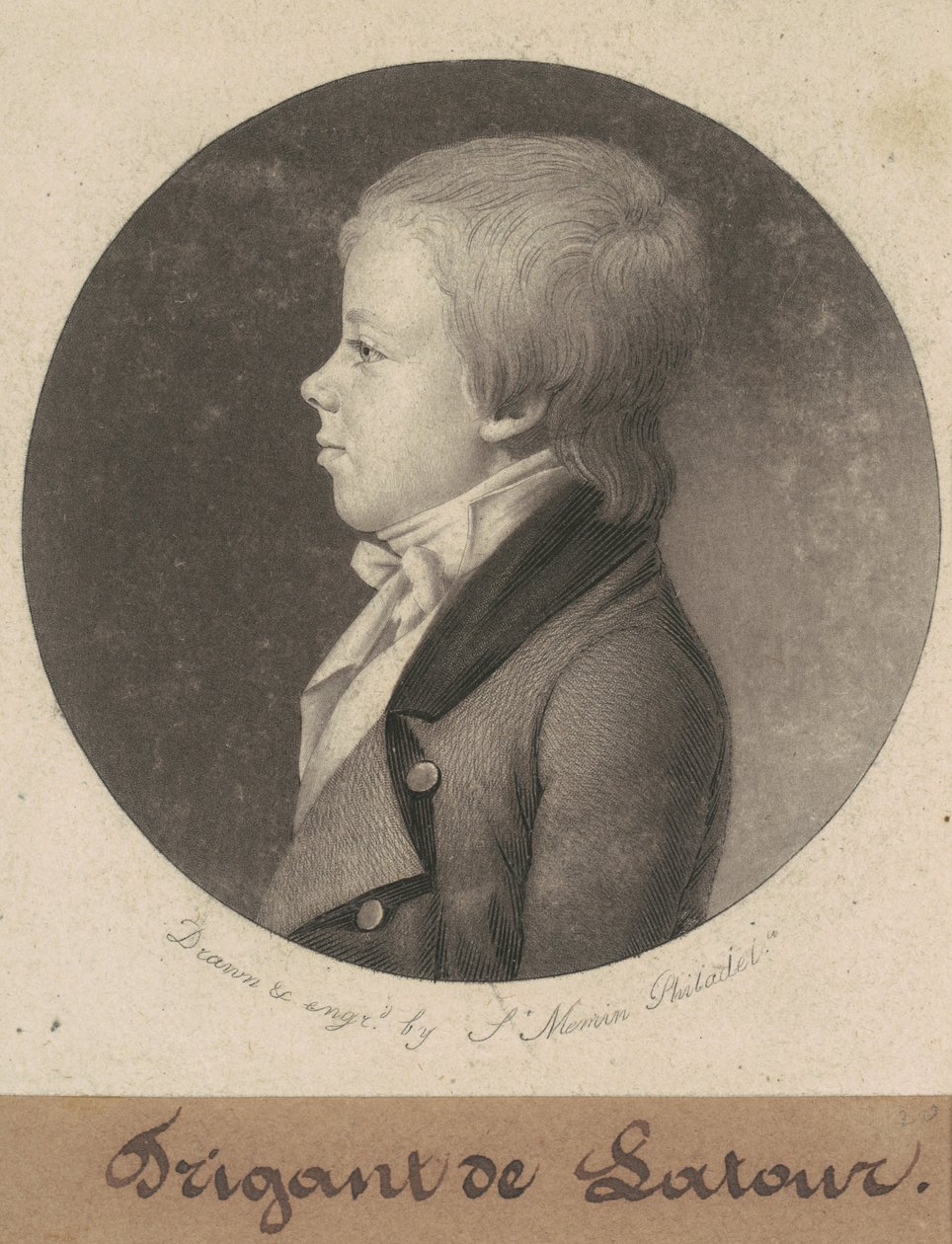 Věž Trigant od Charles B. J. Févret de Saint Mémin