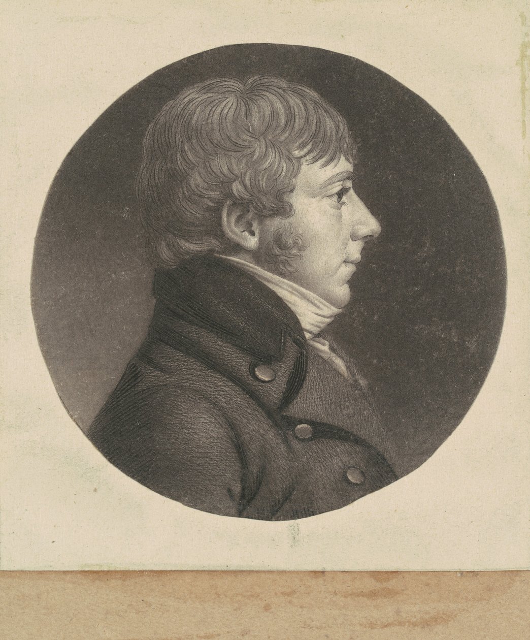 Neznámý muž od Charles B. J. Févret de Saint Mémin