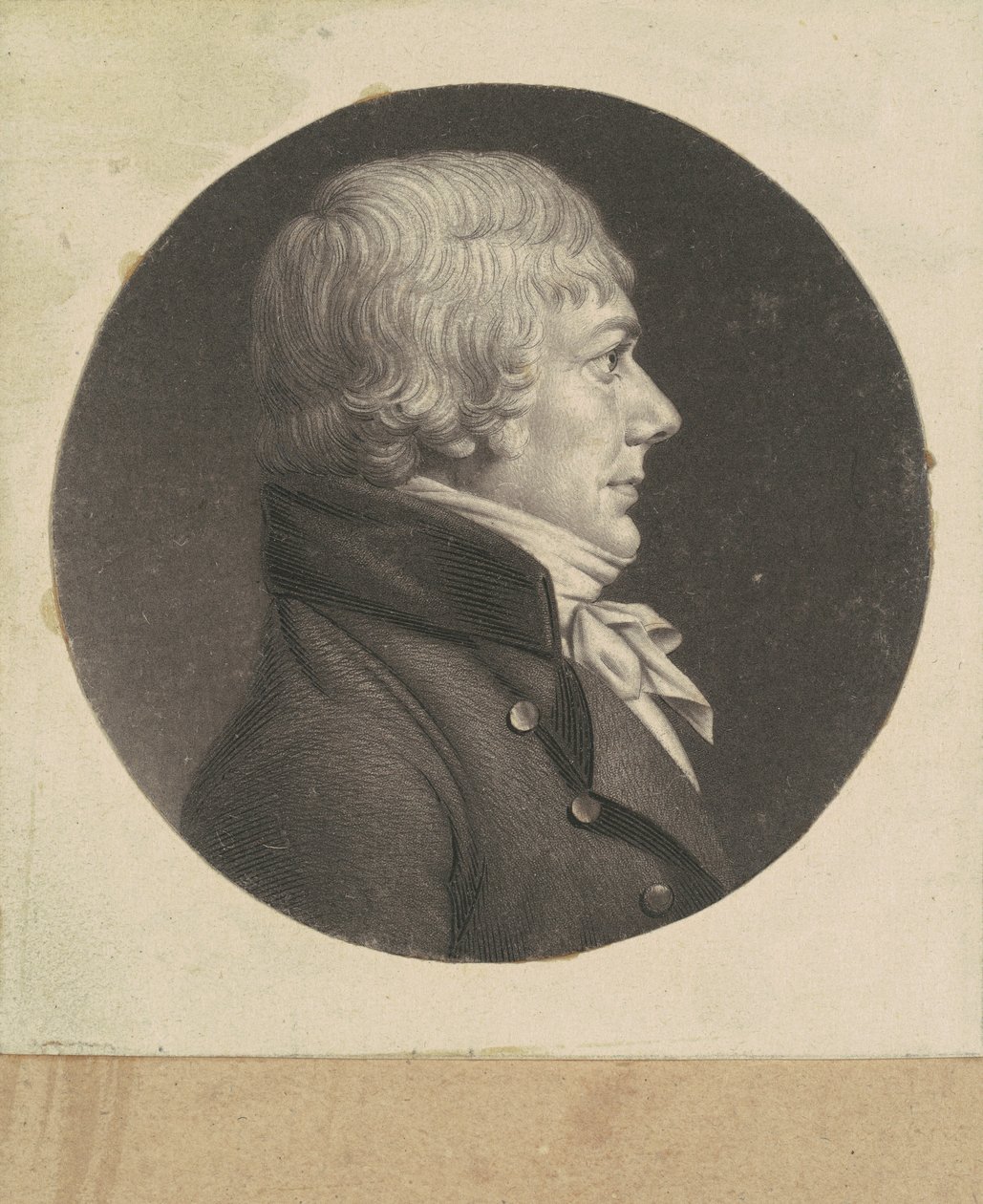 Neznámý muž od Charles B. J. Févret de Saint Mémin