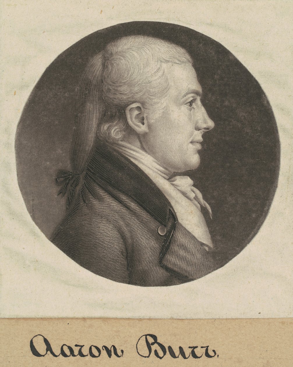 Neznámý muž od Charles B. J. Févret de Saint Mémin