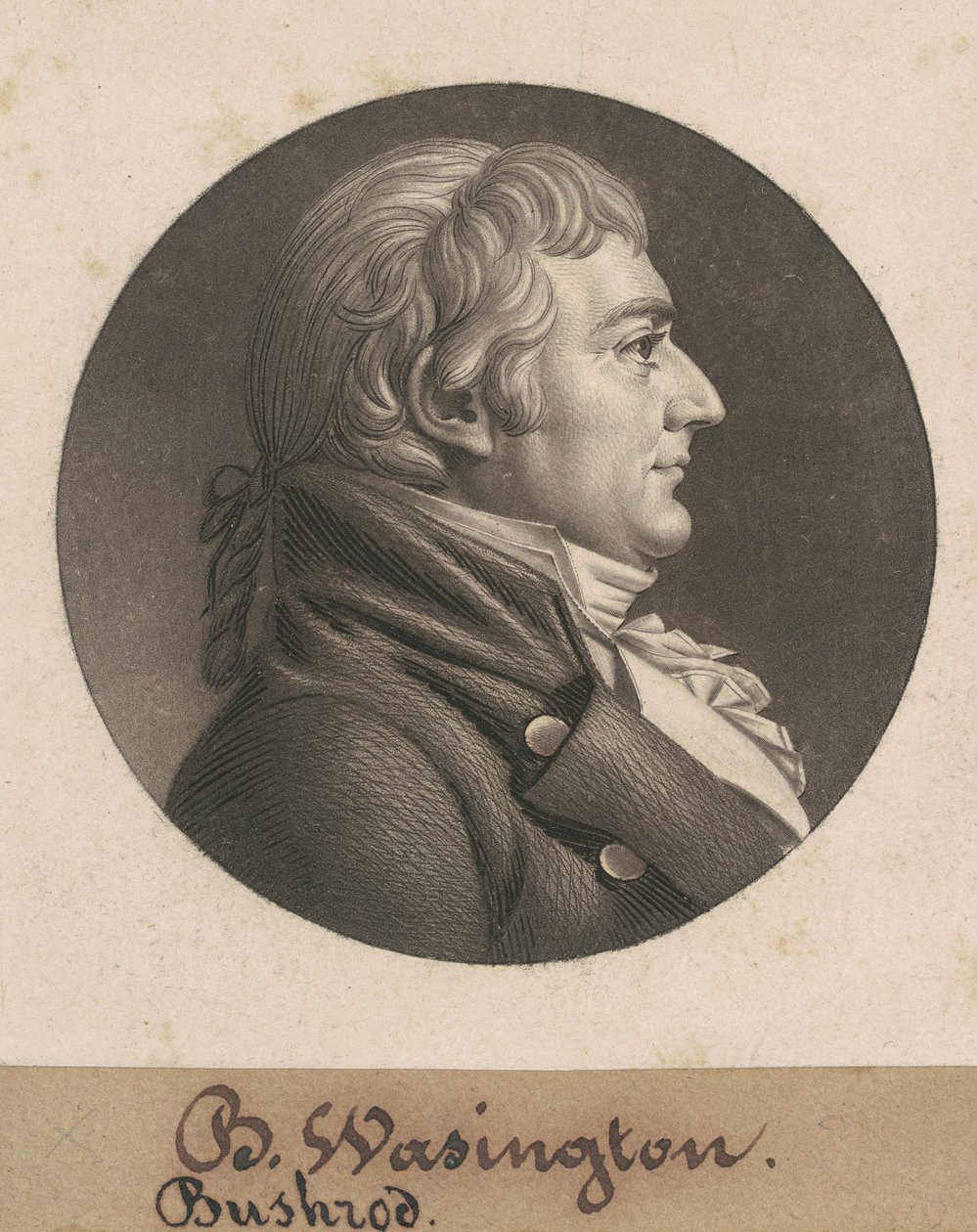 William Augustine Washington III od Charles B. J. Févret de Saint Mémin