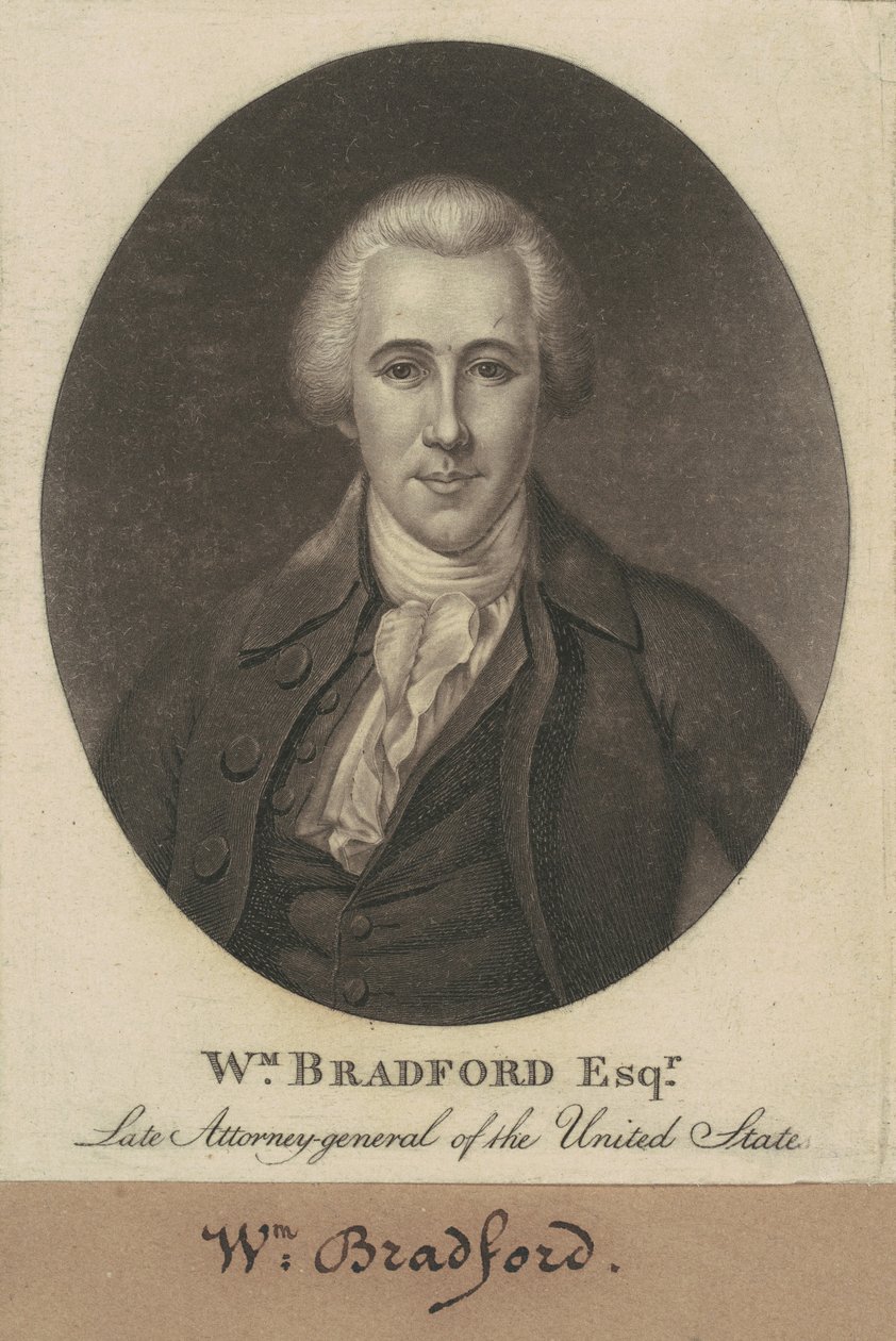 William Bradford od Charles B. J. Févret de Saint Mémin