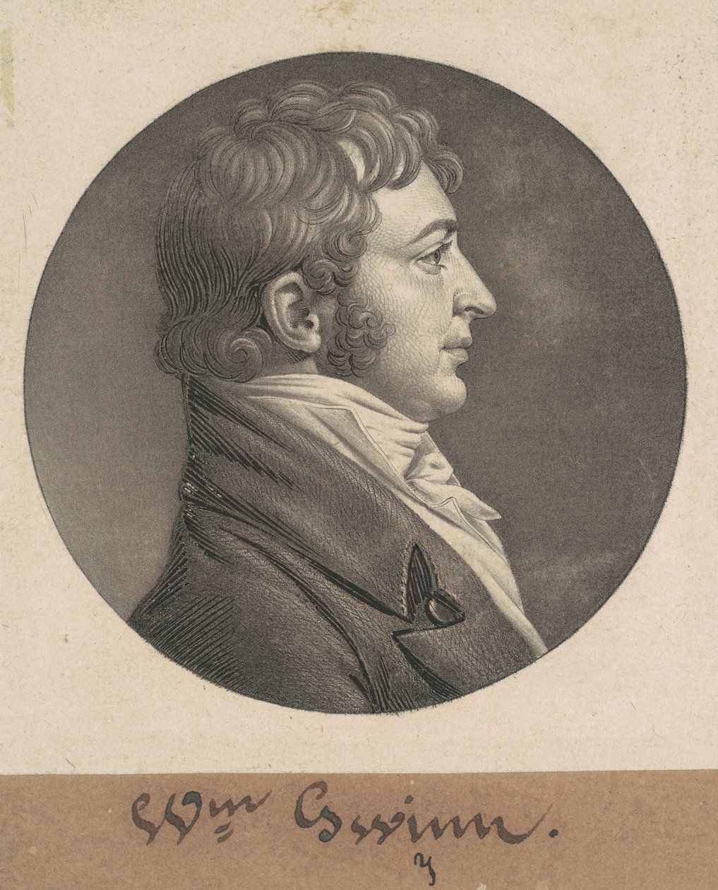 William Gwynn od Charles B. J. Févret de Saint Mémin