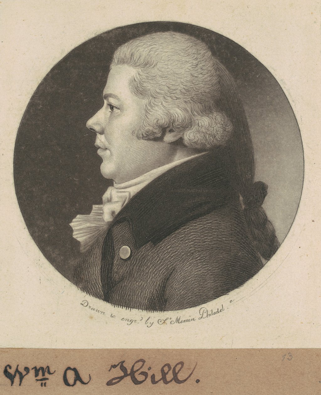 William Henry Hill od Charles B. J. Févret de Saint Mémin