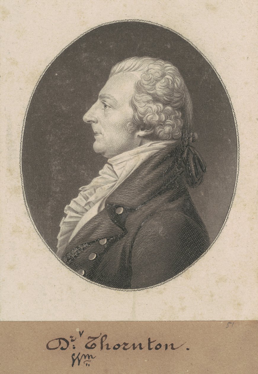 William Thornton od Charles B. J. Févret de Saint Mémin