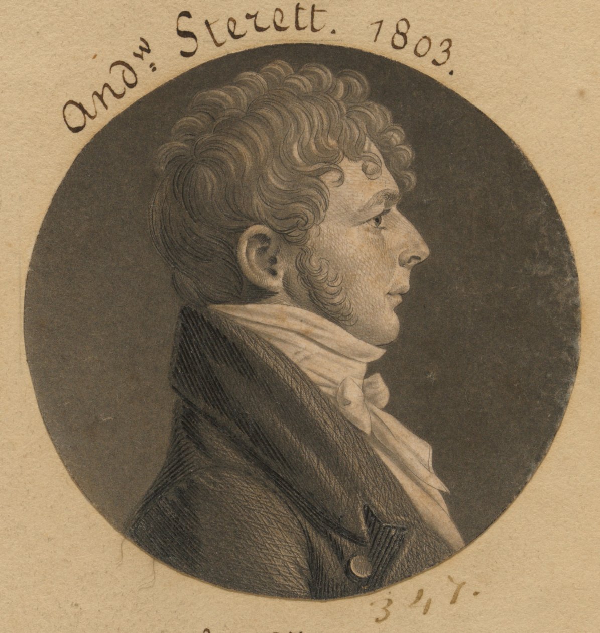 Andrew Sterett od Charles Balthazar Julien Févret de Saint-Mémin