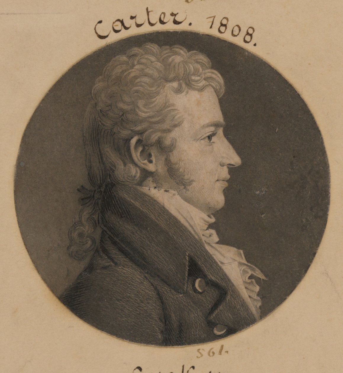 Bernard Moore Carter od Charles Balthazar Julien Févret de Saint-Mémin