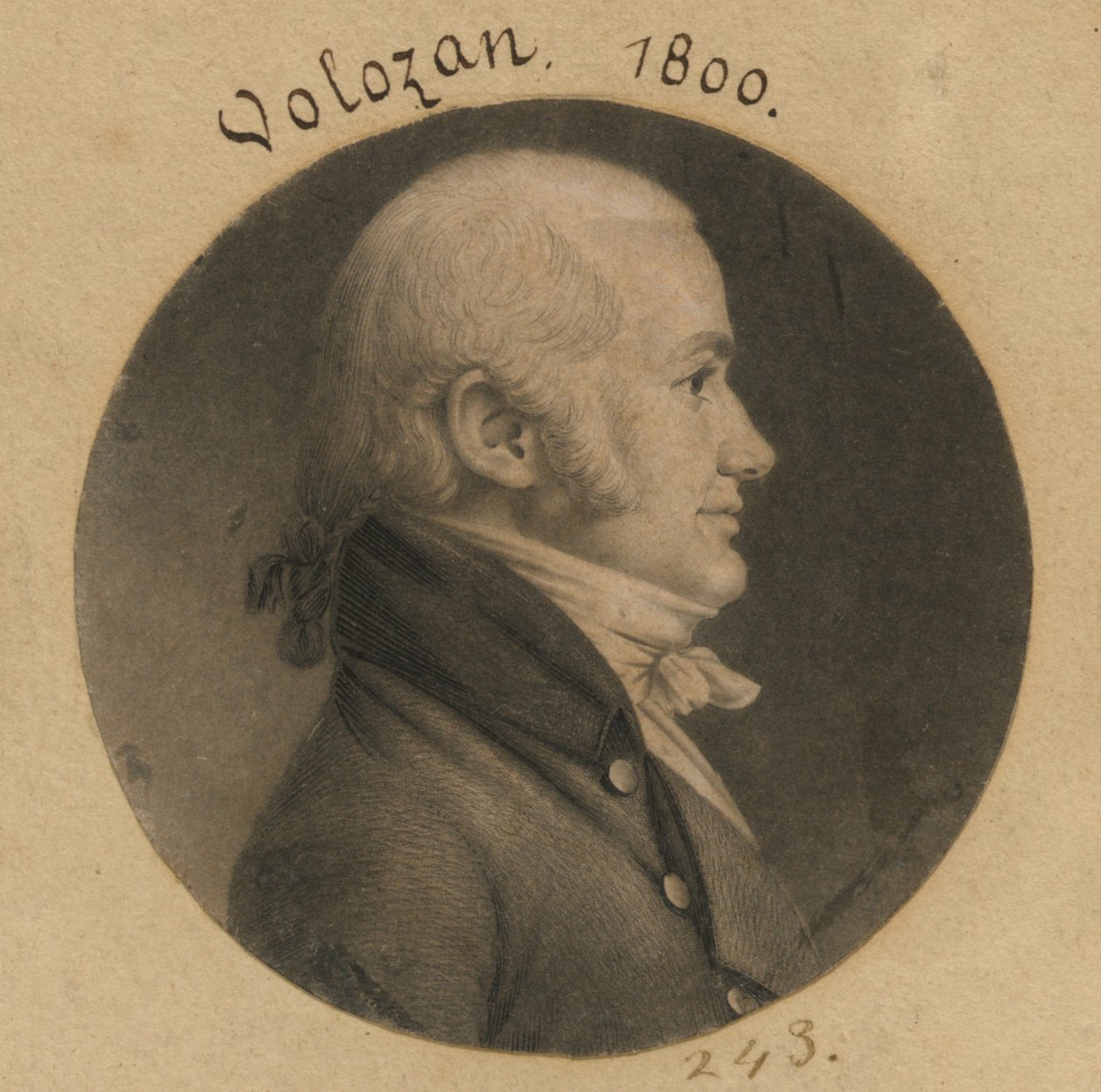 Denis A. Volozan od Charles Balthazar Julien Févret de Saint-Mémin
