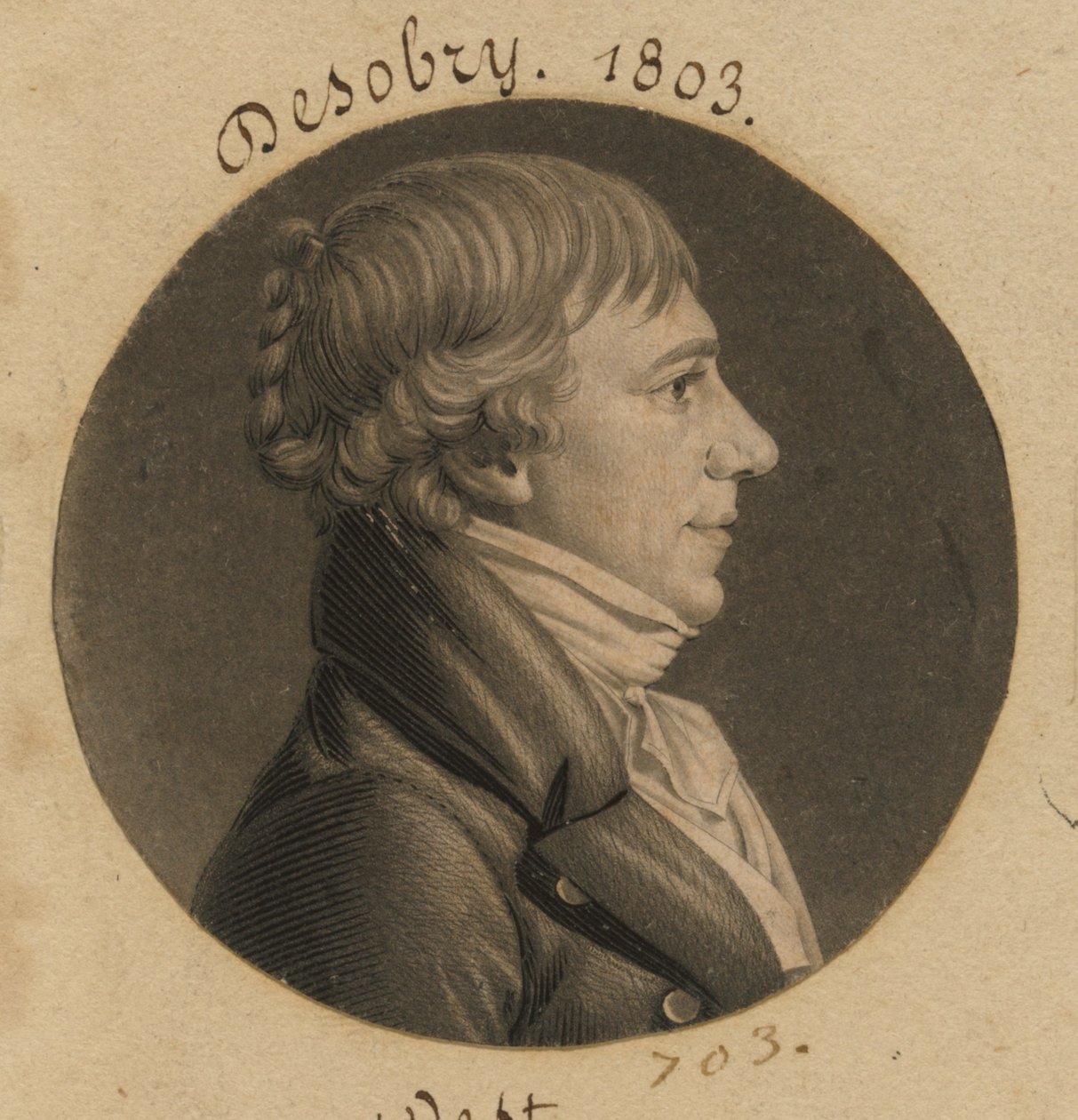 Desobry od Charles Balthazar Julien Févret de Saint-Mémin