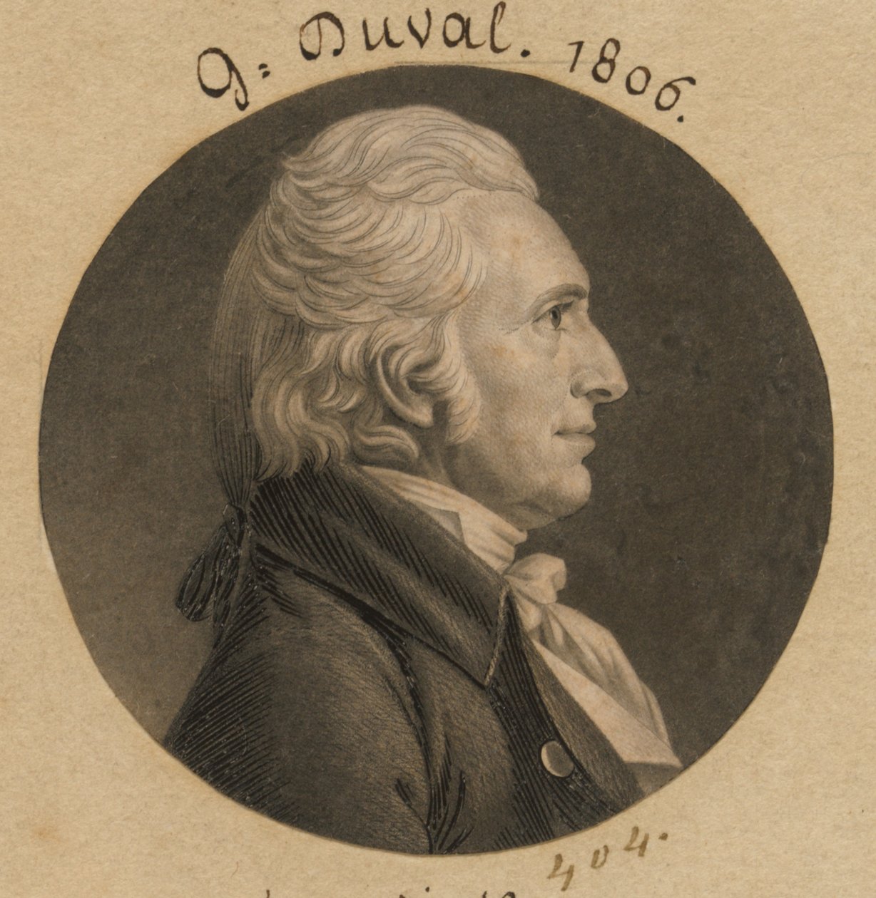 Gabriel Duvall od Charles Balthazar Julien Févret de Saint-Mémin