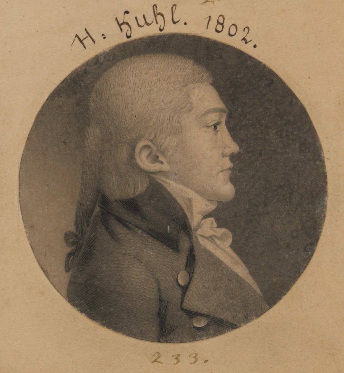Henry Kuhl od Charles Balthazar Julien Févret de Saint-Mémin