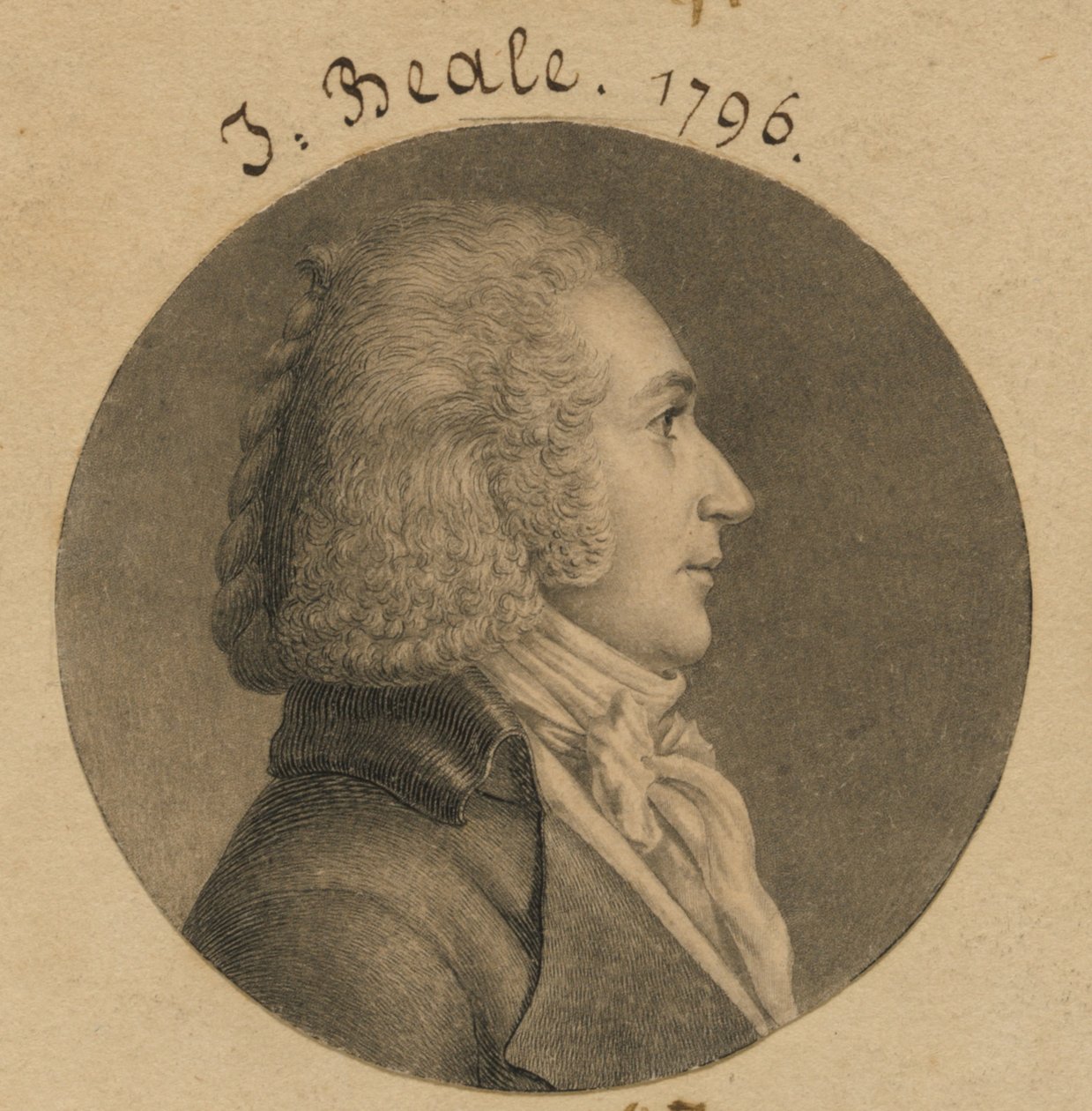 J. Beale od Charles Balthazar Julien Févret de Saint-Mémin