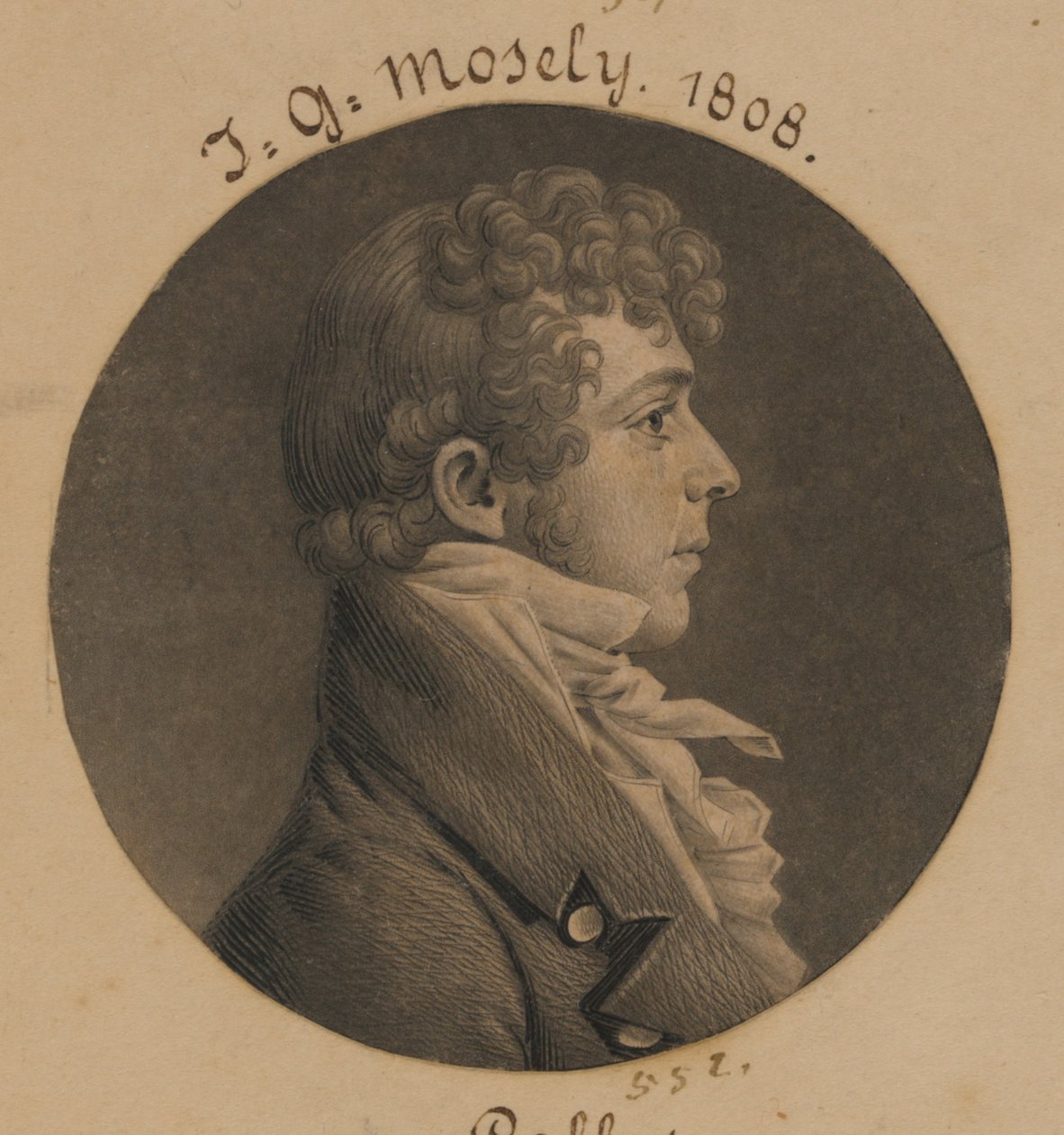 J. G. Mosely od Charles Balthazar Julien Févret de Saint-Mémin