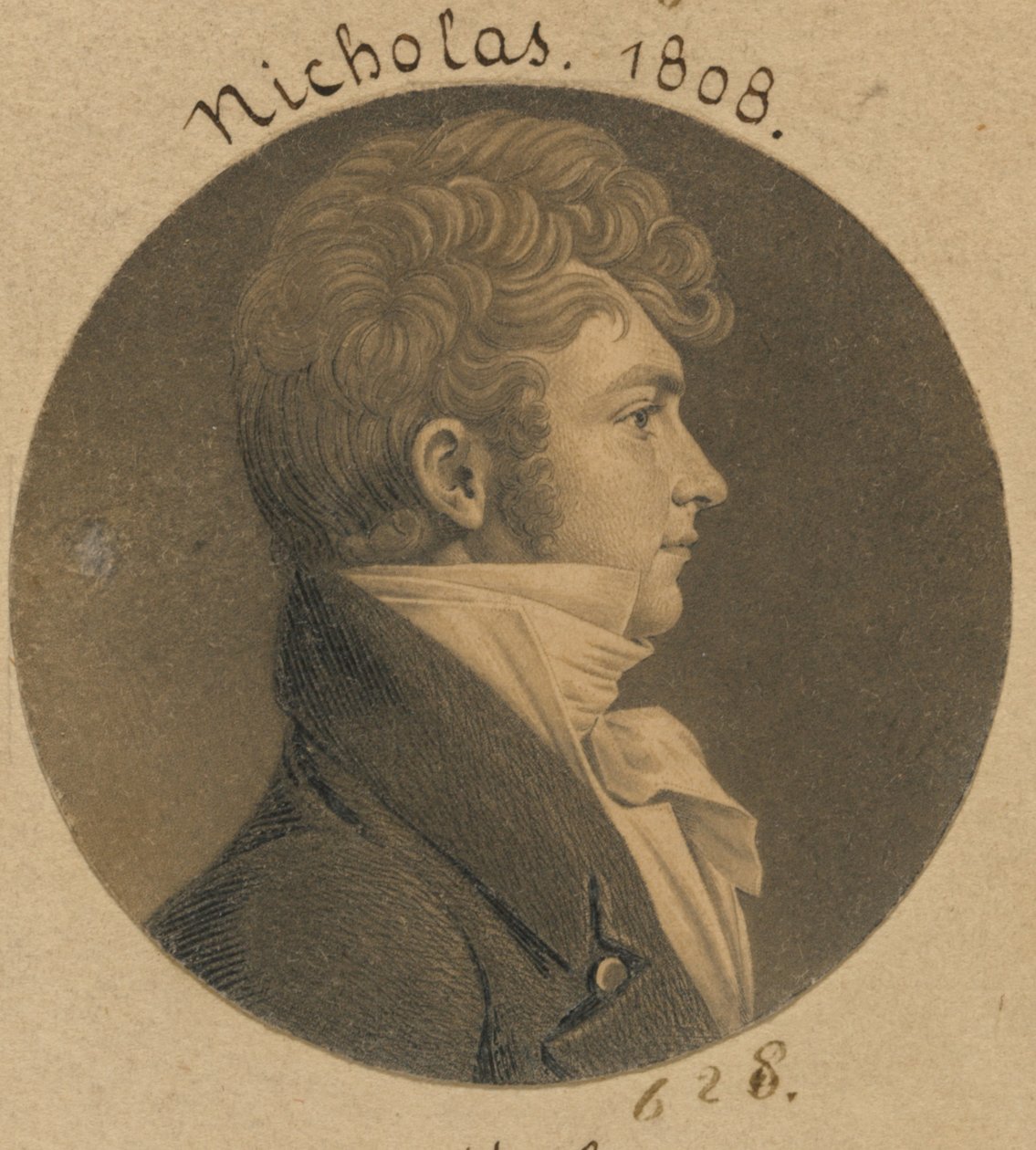 James Crenshaw Anthony od Charles Balthazar Julien Févret de Saint-Mémin