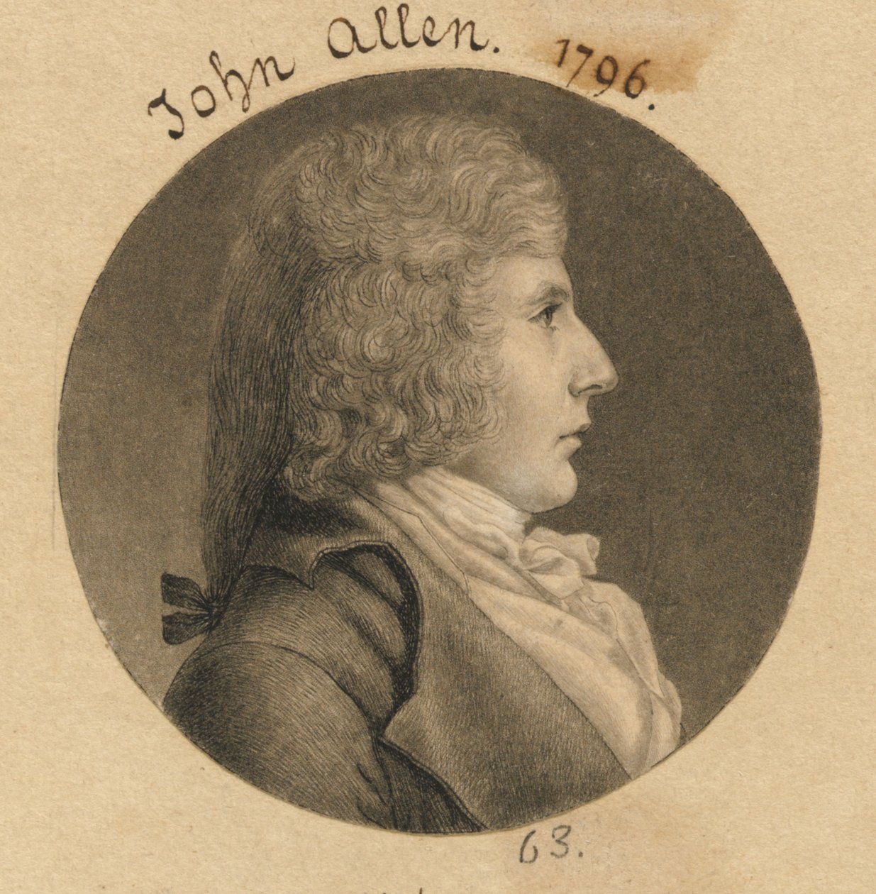 John Allen od Charles Balthazar Julien Févret de Saint-Mémin