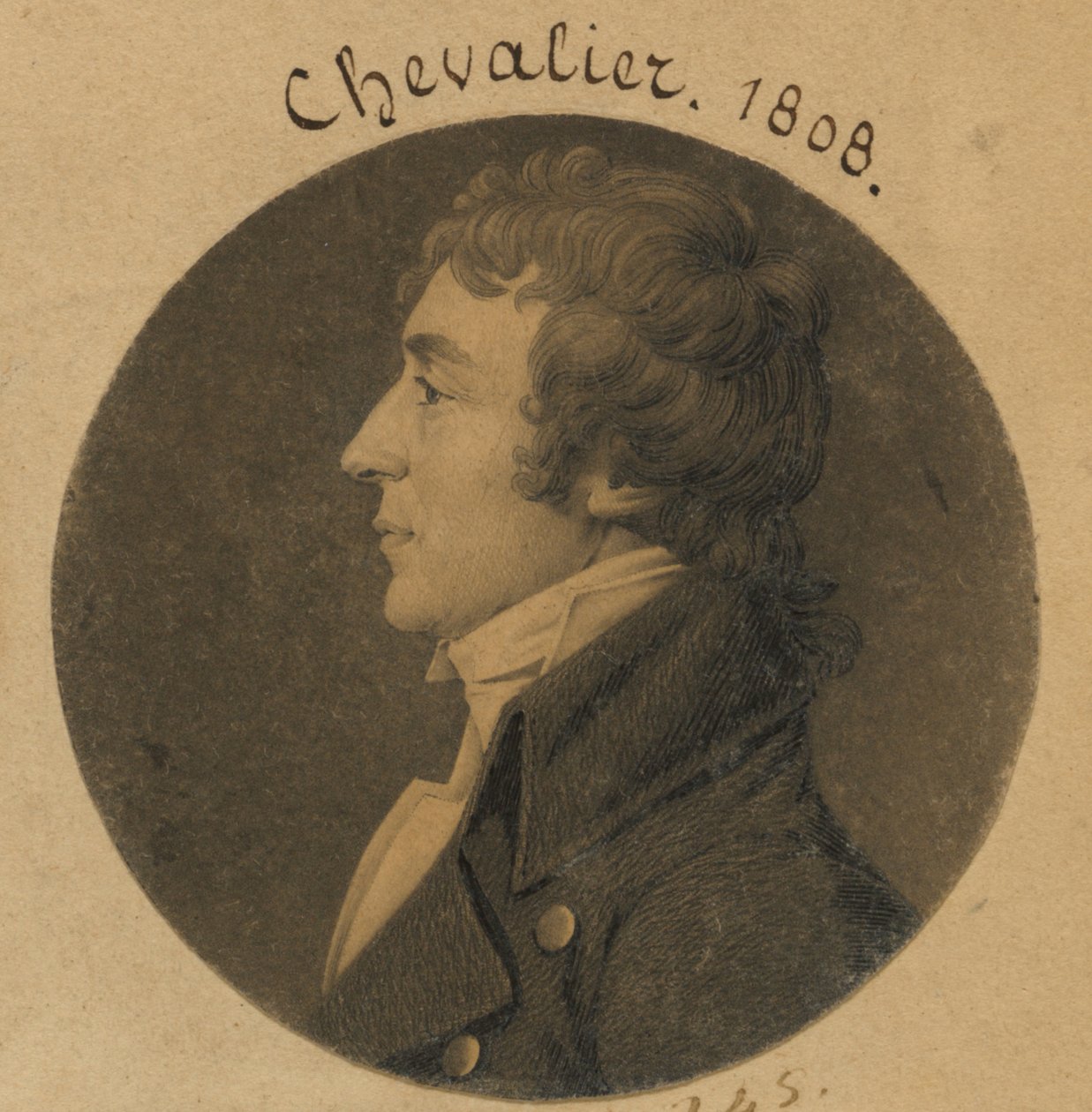 John Augustus Chevallie od Charles Balthazar Julien Févret de Saint-Mémin