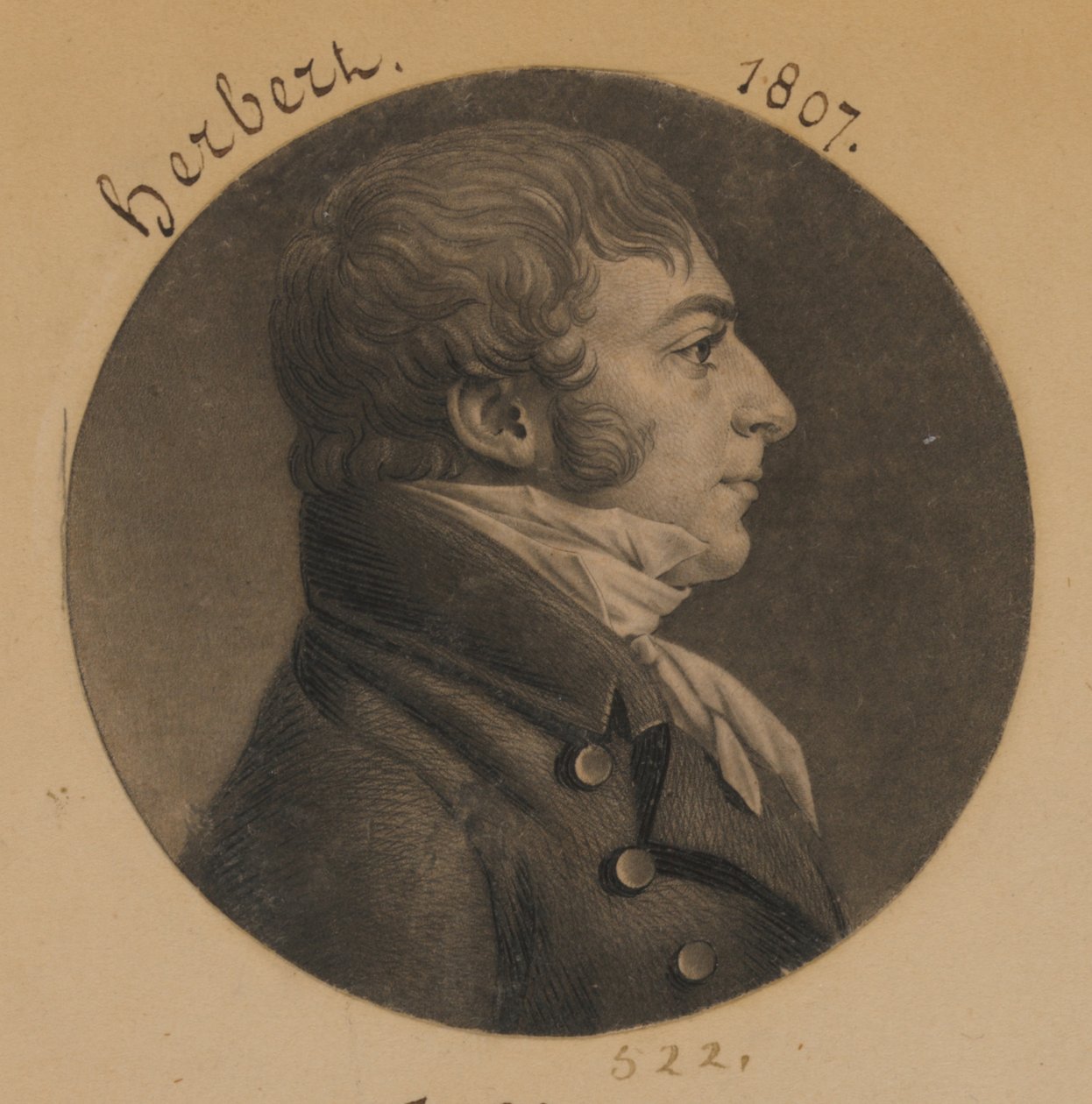 John Carlyle Herbert od Charles Balthazar Julien Févret de Saint-Mémin