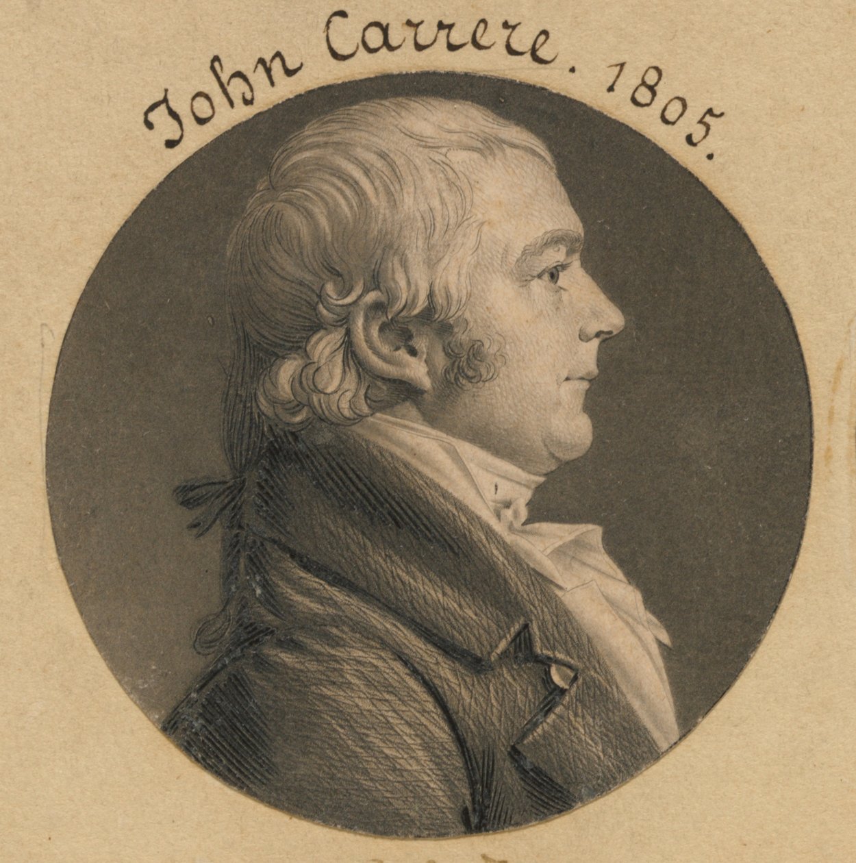 John Carrere od Charles Balthazar Julien Févret de Saint-Mémin