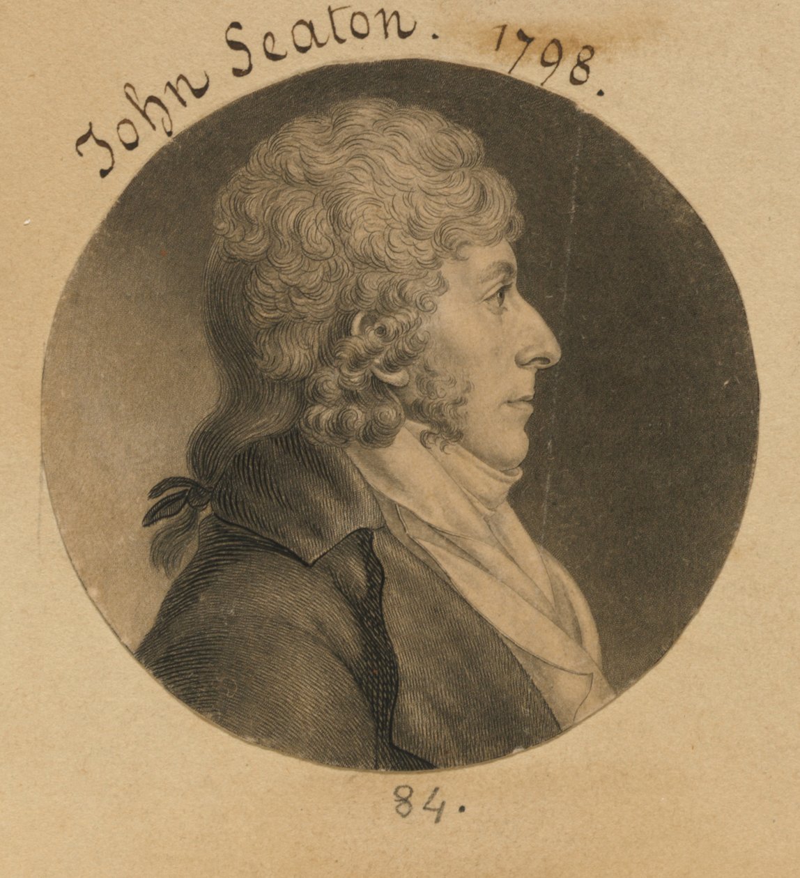 John Curzon Seton od Charles Balthazar Julien Févret de Saint-Mémin