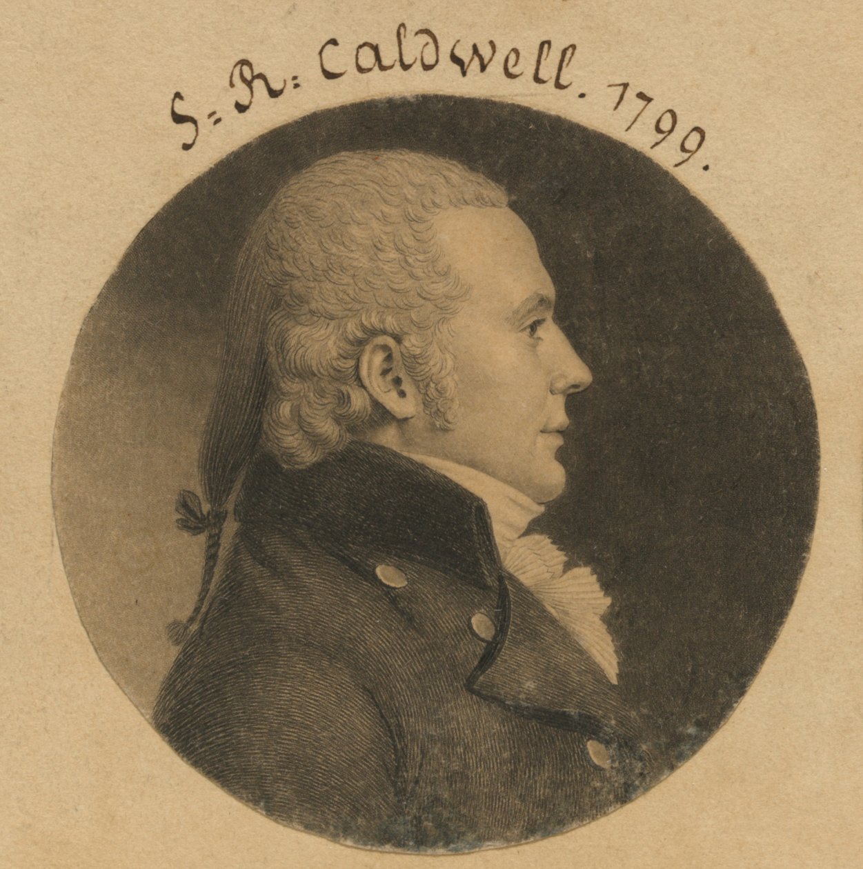 John Edwards Caldwell od Charles Balthazar Julien Févret de Saint-Mémin