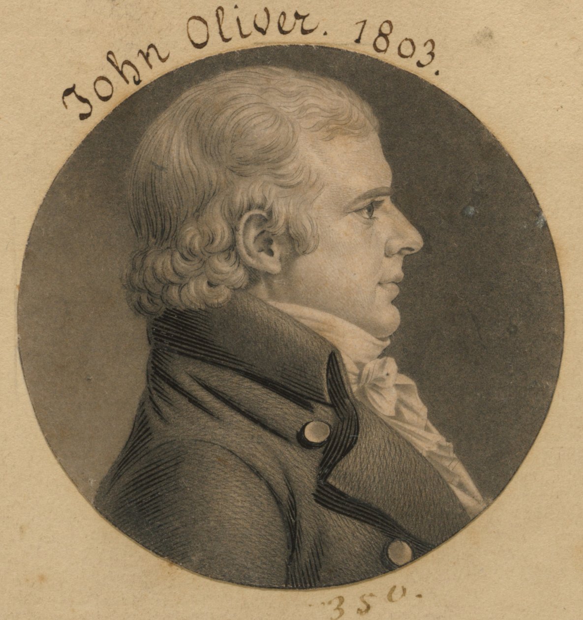 John Oliver od Charles Balthazar Julien Févret de Saint-Mémin