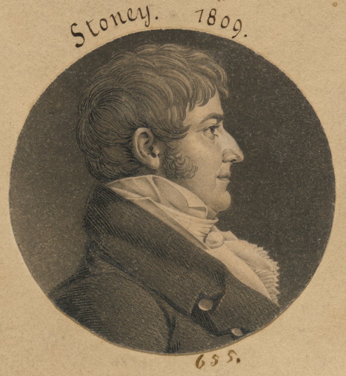 John Stoney od Charles Balthazar Julien Févret de Saint-Mémin