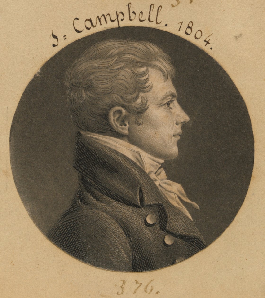 Levin Hicks Campbell od Charles Balthazar Julien Févret de Saint-Mémin