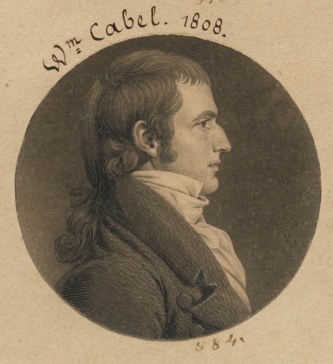 Nicholas Cabell, Jr. od Charles Balthazar Julien Févret de Saint-Mémin