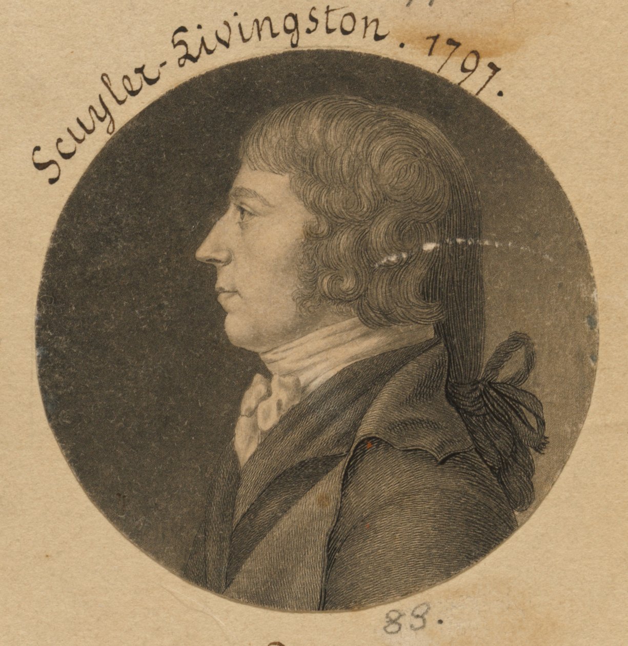 Peter Schuyler Livingston od Charles Balthazar Julien Févret de Saint-Mémin