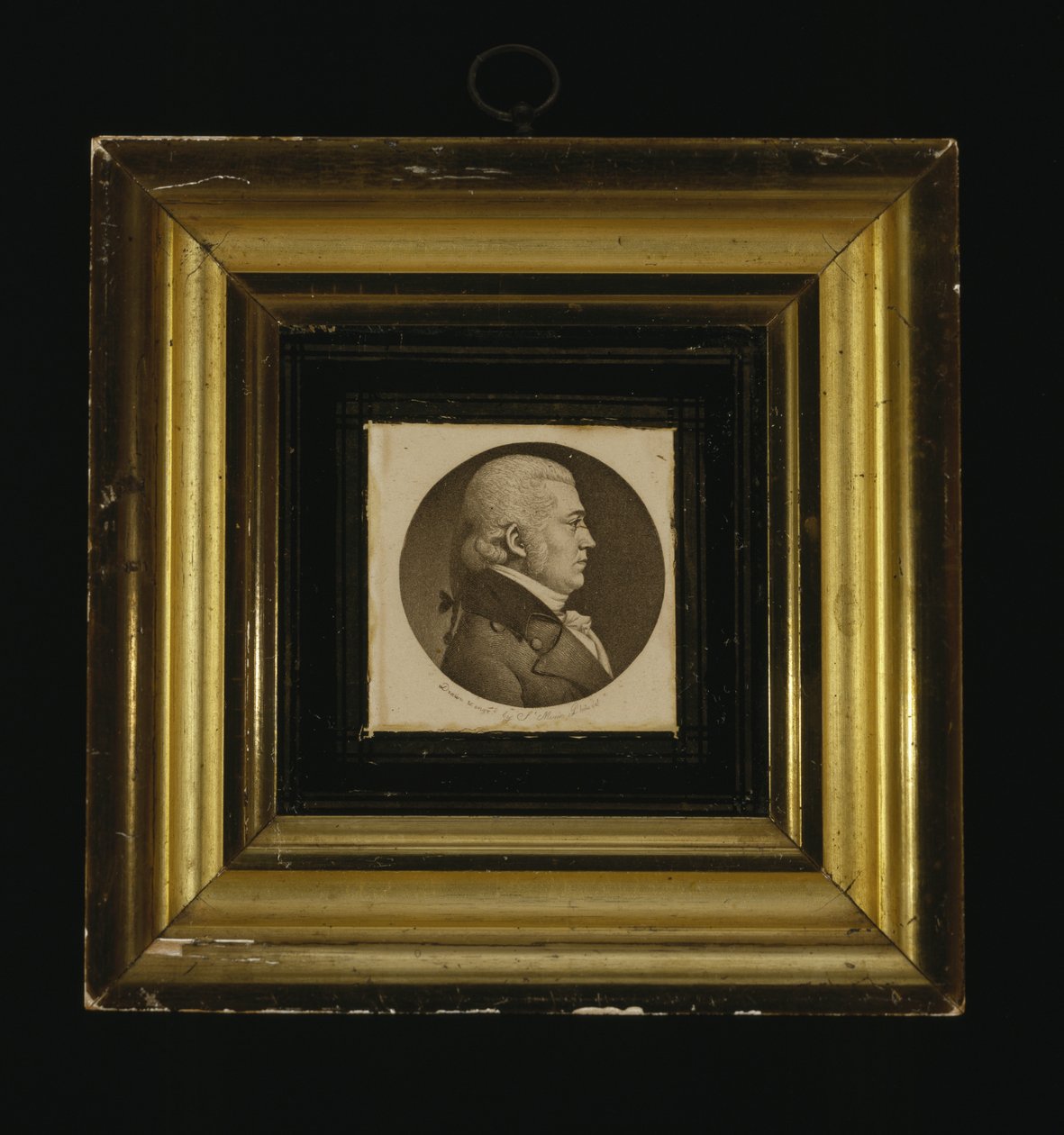 Portrét Jamese Ashtona Bayarda od Charles Balthazar Julien Févret de Saint Mémin