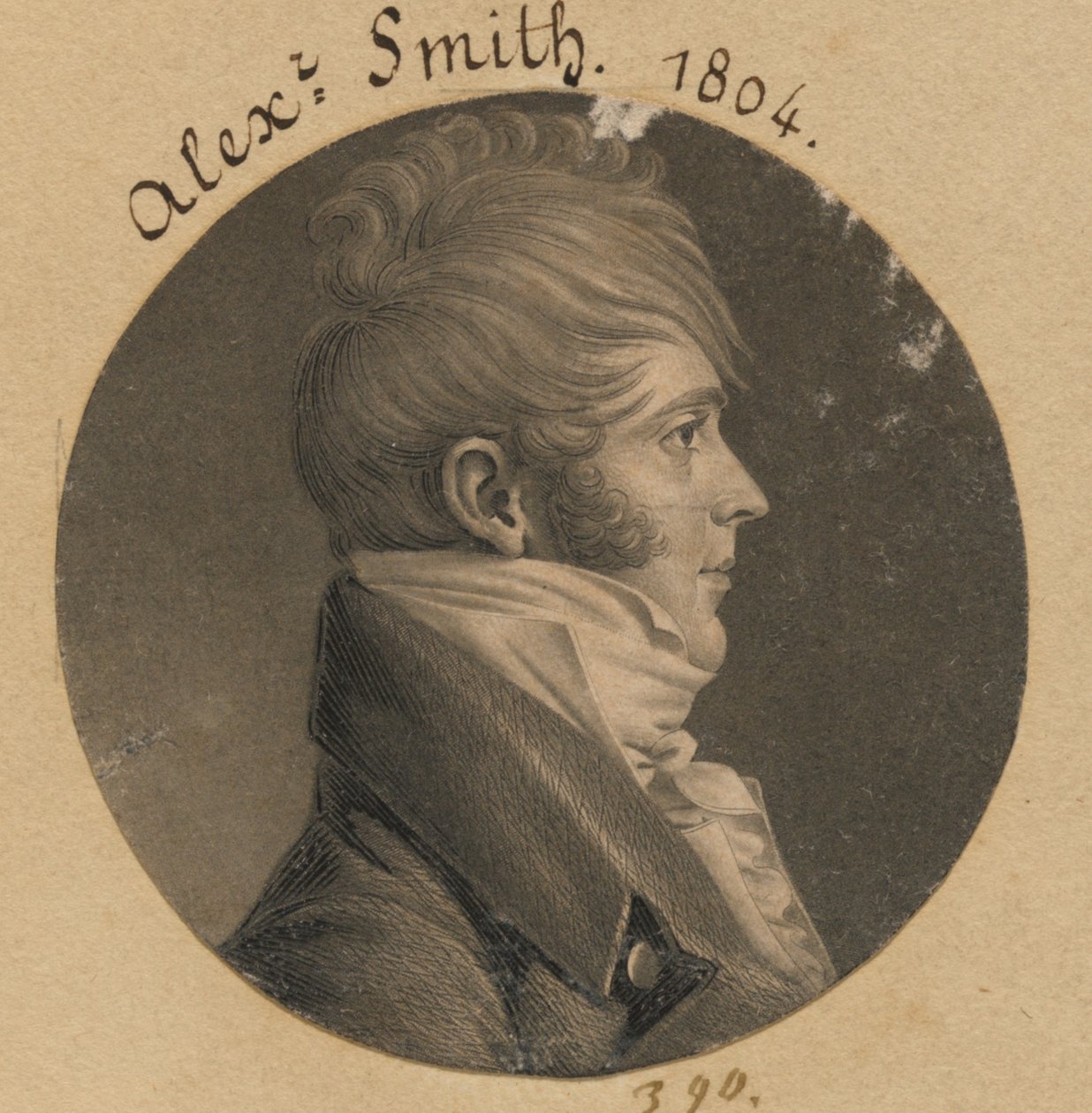 Pravděpodobně Alexander Smith od Charles Balthazar Julien Févret de Saint-Mémin