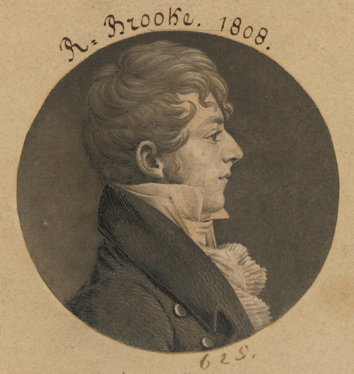Richard Brooke od Charles Balthazar Julien Févret de Saint-Mémin